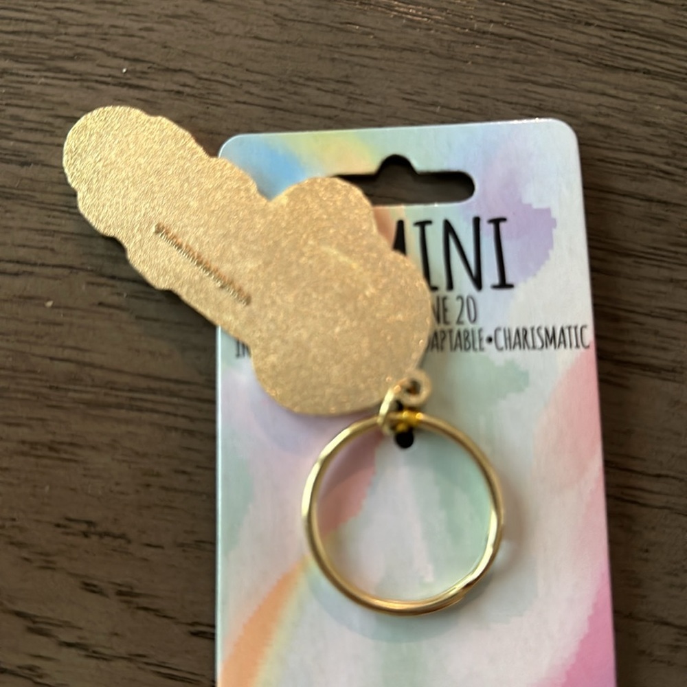 NEW ♊️ Gemini Keychain - Picture 3 of 3